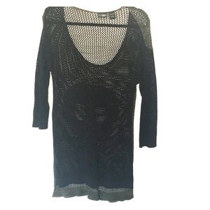 Daytrip by Buckle, womens two tone Skull sweater